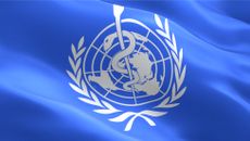 The flag of the World Health organization