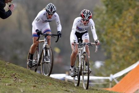 World Champ Marianne Vos leads.