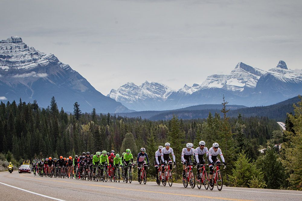 Trek set tempo on the front