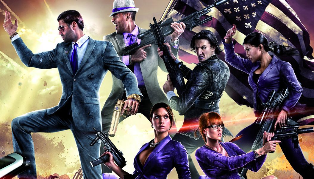 Have a look at the Saints Row: Gat out of Hell launch trailer