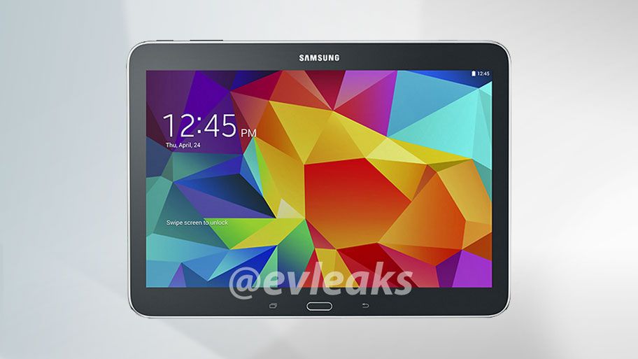 Samsung Galaxy Tab 4 10.1 leaks out in black and white TechRadar