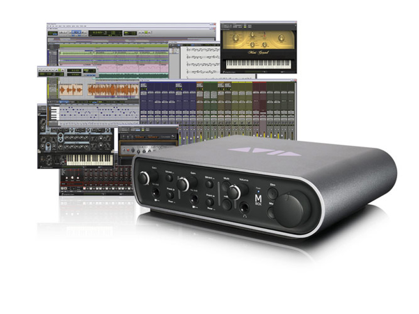 The standard Mbox sits in the middle of Avid&#039;s new range.