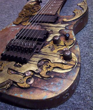 Abney park guitar