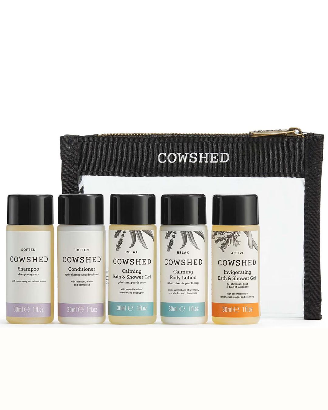 Cowshed Travel Set