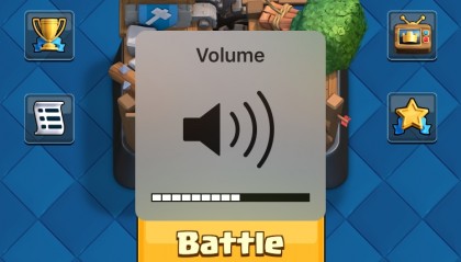 6. Play Clash Royale with audio on