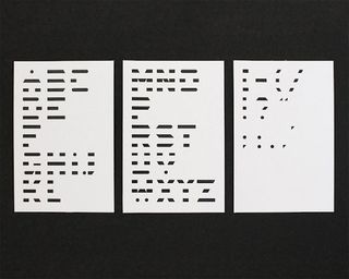 morse code typeface