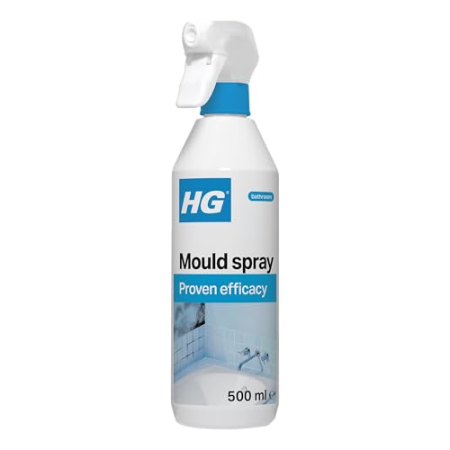 Hg Mould Remover Spray | Kills Black Mold &amp;amp; Mildew on Walls &amp;amp; Tiles | 500ml