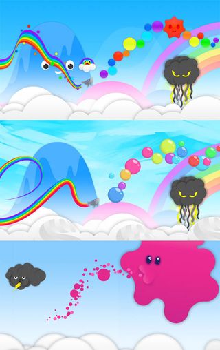 Whale Trail backgrounds