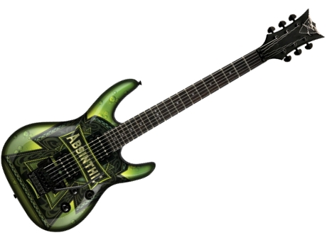 Win a dbz barchetta absinthe guitar