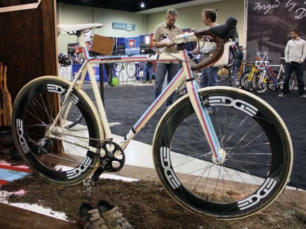 It's almost a shame to get this Speedvagen 'cross racer muddy.