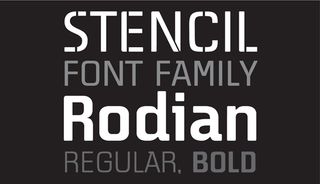 Rodian Sans font