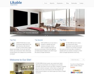 Drupal themes: Likable