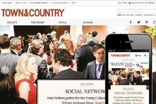 Responsive news websites: Town&Country