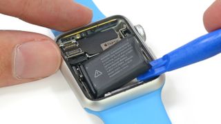 Apple Watch battery life size specs mAh