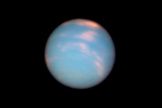 Today, Neptune has arrived at the same location in space where it was discovered nearly 165 years ago. To commemorate the event, NASA's Hubble Space Telescope has taken these "anniversary pictures" of the blue-green giant planet.