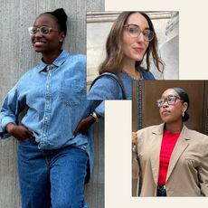 Collage of Three Women Wearing Prescription Glasses