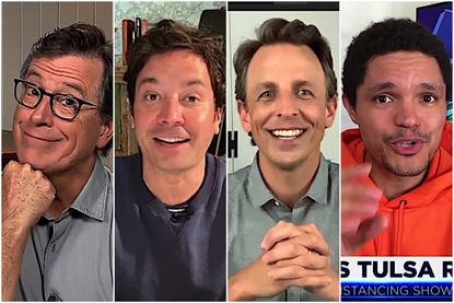 Late night hosts mock Trump's Tulsa flop