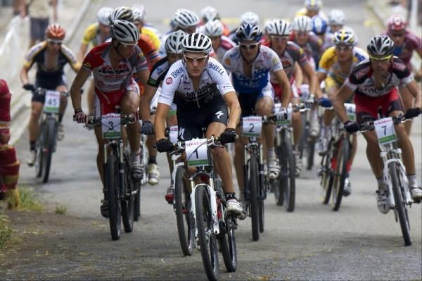 The start of the men's race