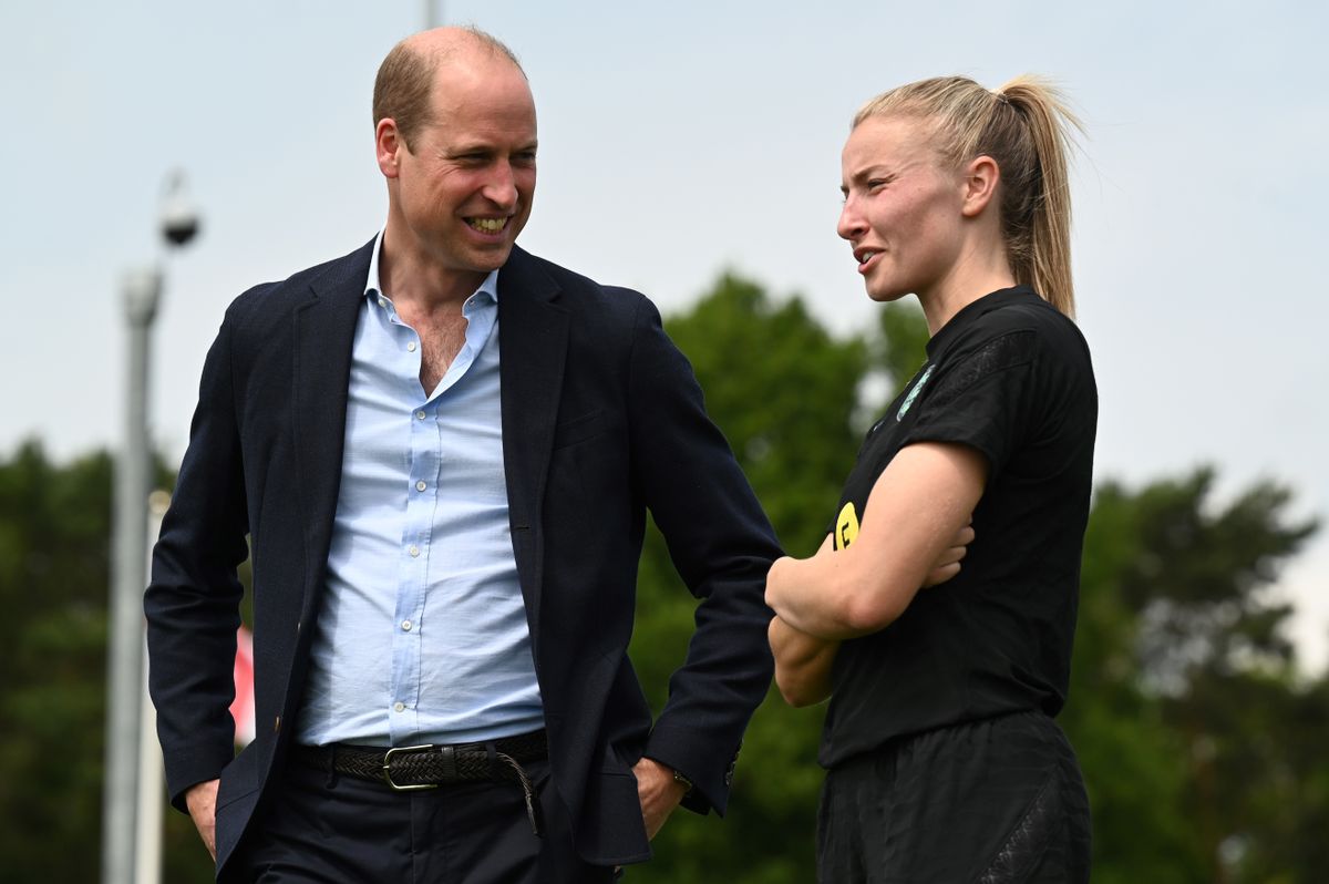 Duke of Cambridge visit to St George’s Park