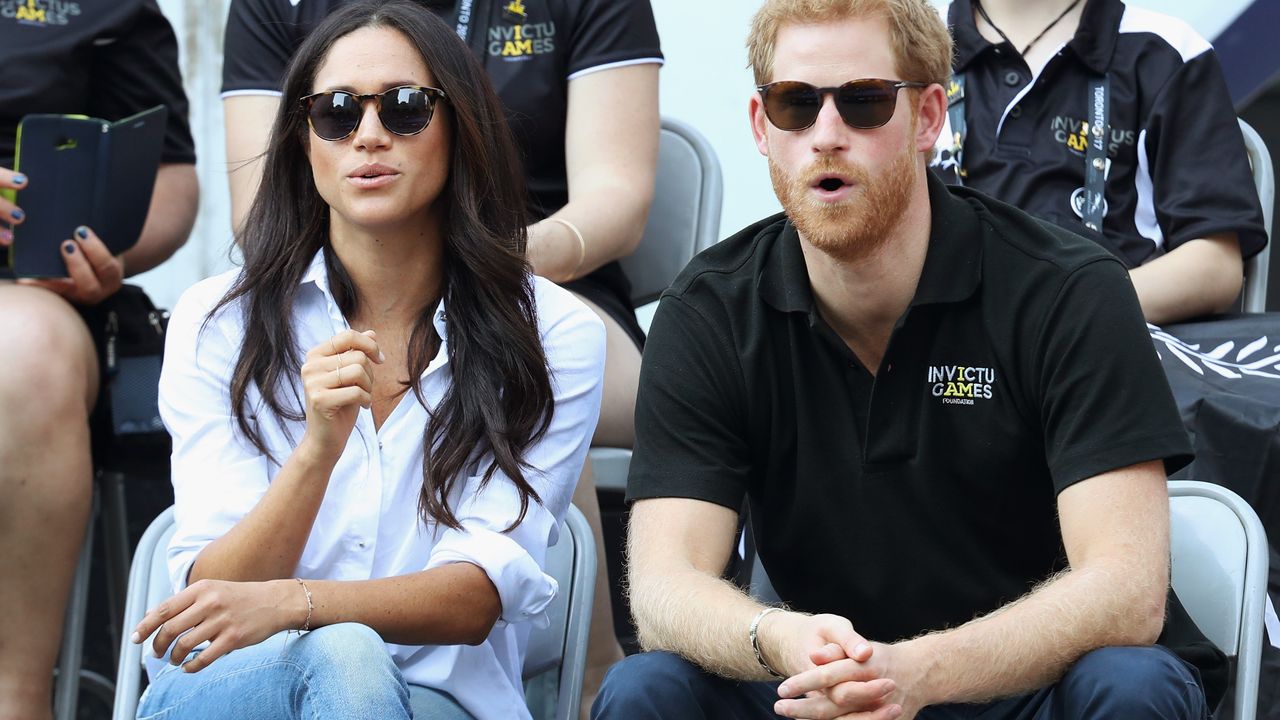 Meghan Markle and Prince Harry at 2017 Invictus Games