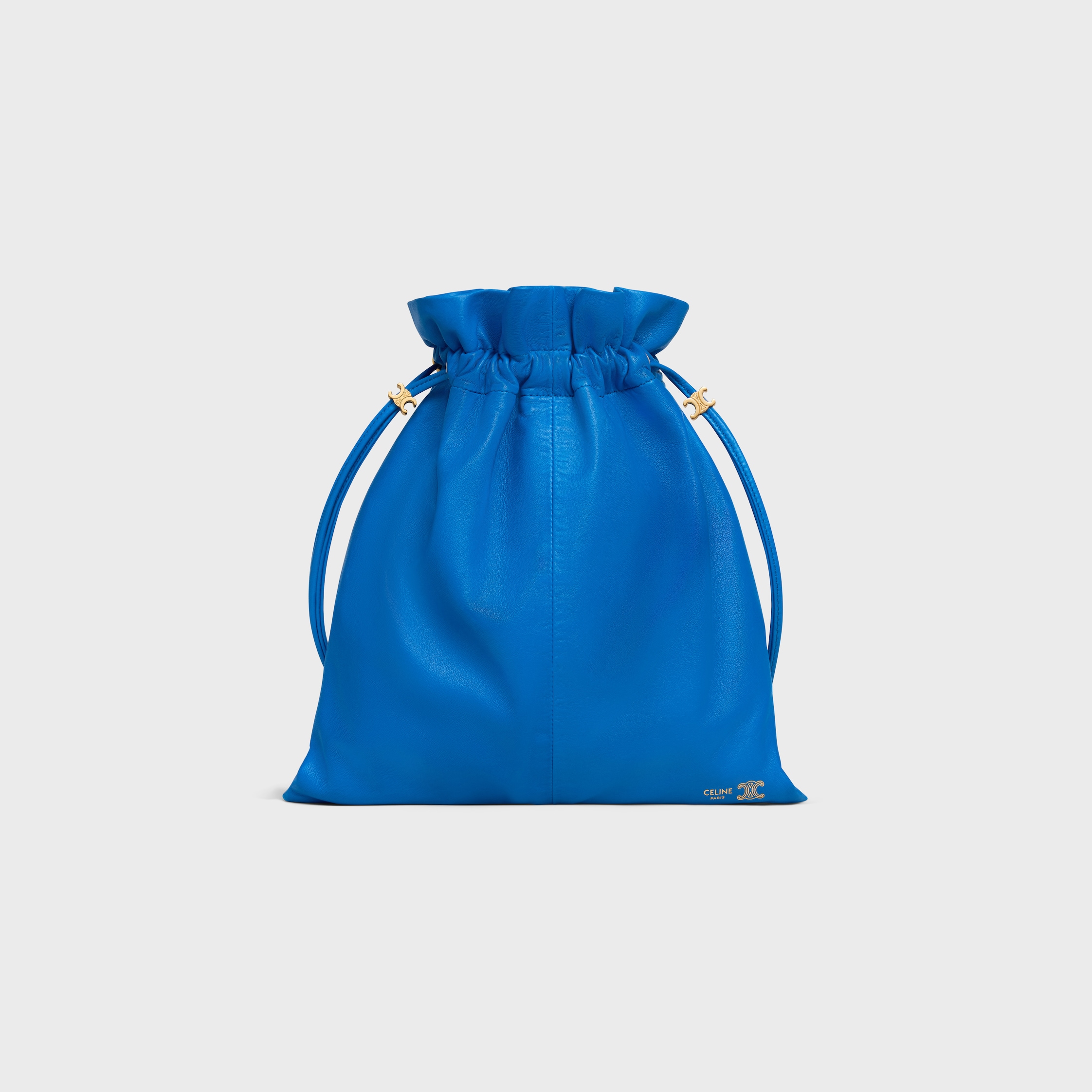 Small Crystal Pouch in Lambskin
