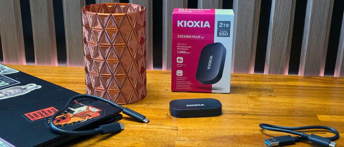 Kioxia Exceria Plus G2 (2TB) review: Convex and compact