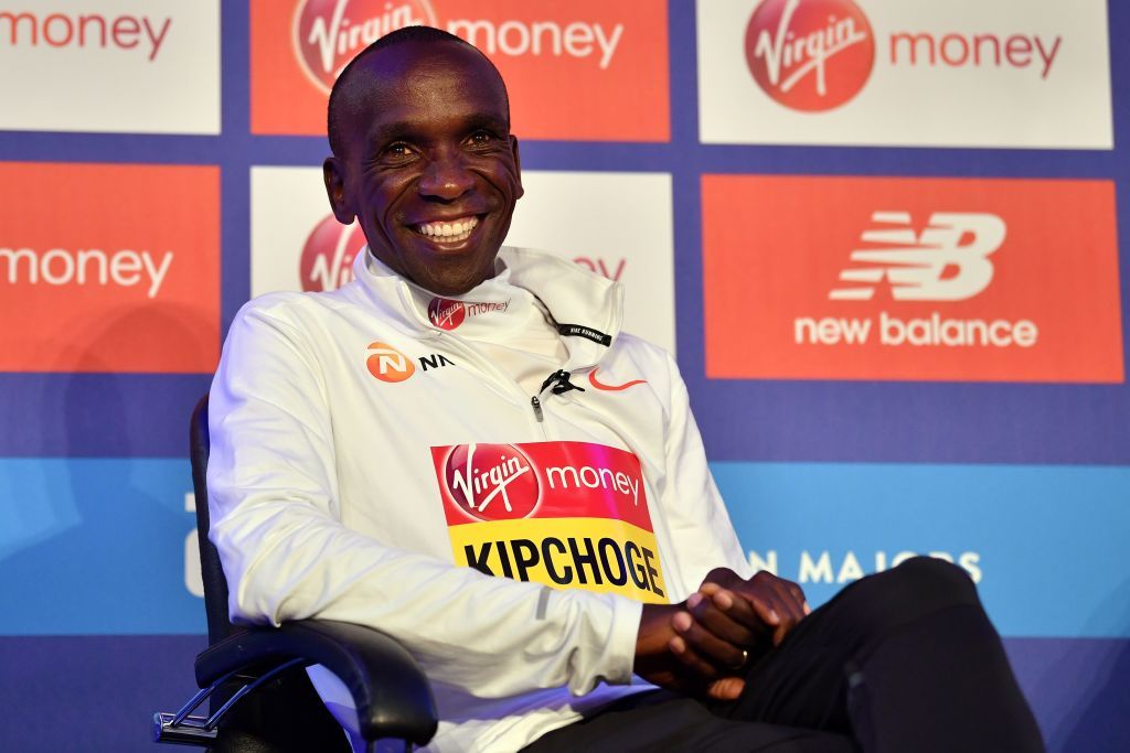 Eliud Kipchoge.