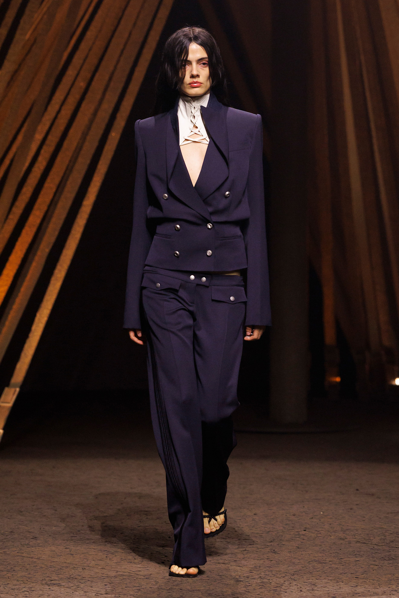 An Alexander McQueen model