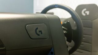 Logitech G Pro Racing Wheel from the side
