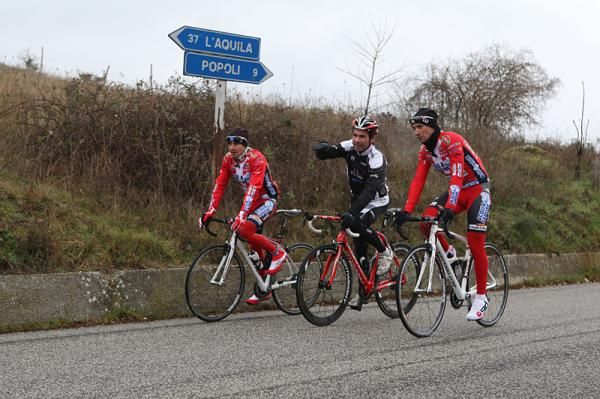 On the way to L'Aquila