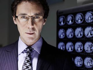 Guy Henry plays Henrik Hanssen in Holby City