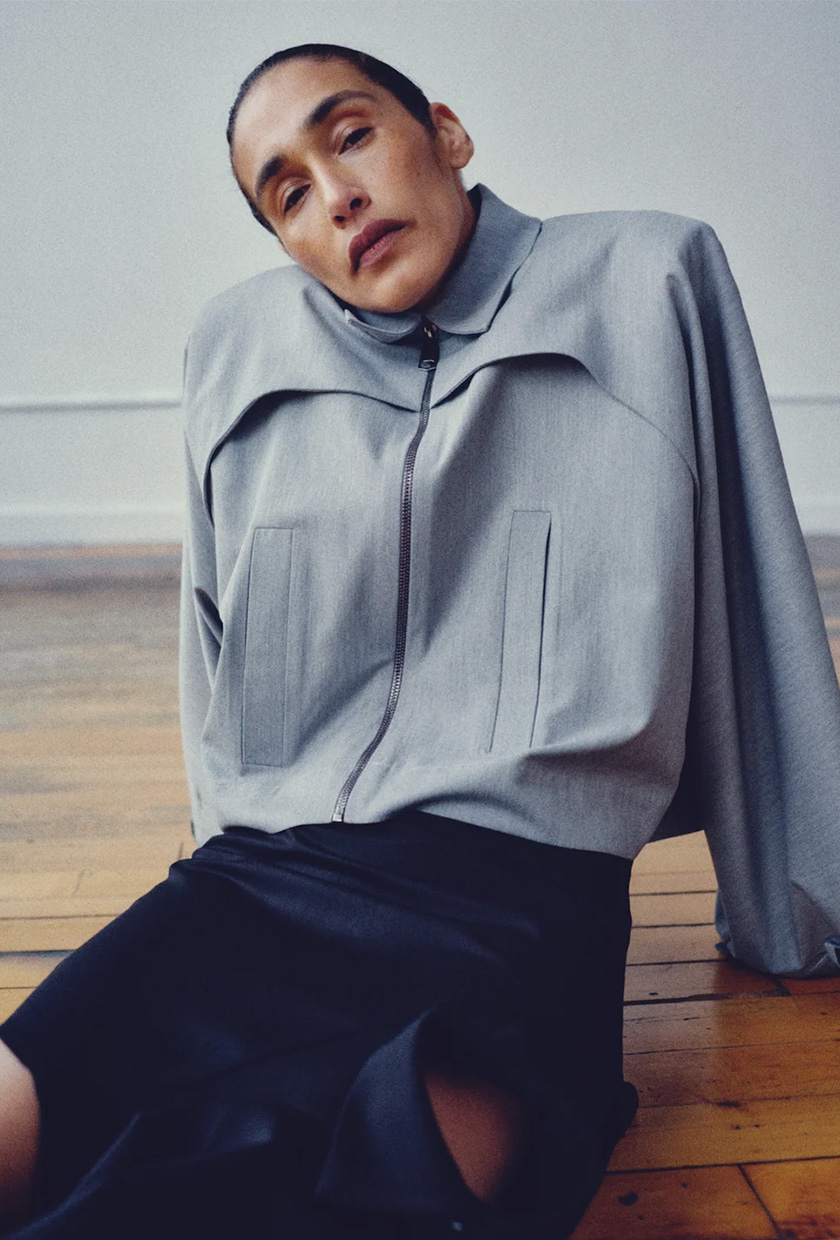 Golshaah, Structured Coat