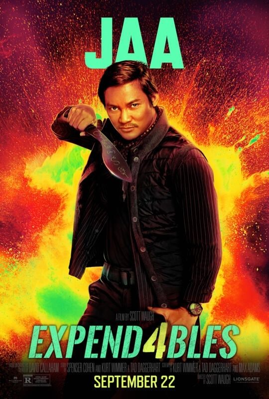 Expendables 4 character poster Tony Jaa