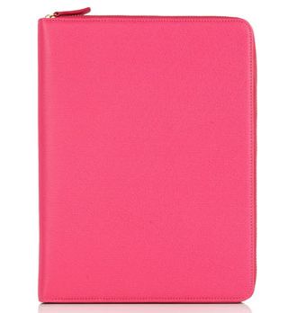 Smythson zip-up iPad case, £230