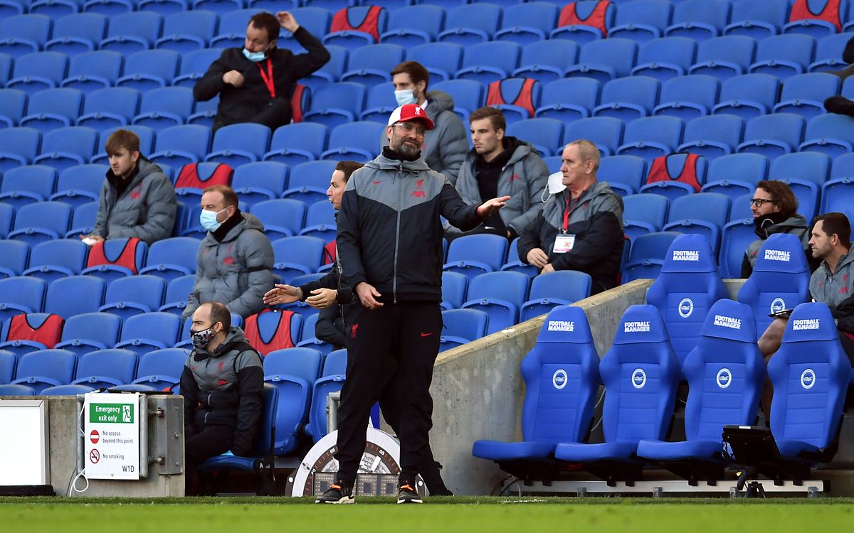 Brighton and Hove Albion v Liverpool – Premier League – The AMEX Stadium