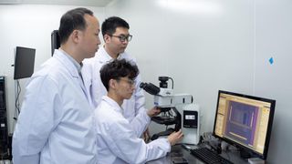 Researchers at Fudan University China working on the first-ever picosecond-level flash memory