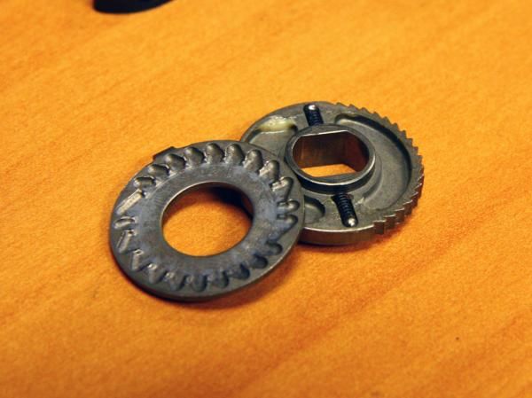 These two bits are the heart of Campagnolo's revised Ergopower shifters.