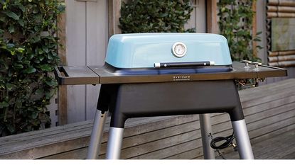 Best grill: Everdure Force 2 gas grill in blue