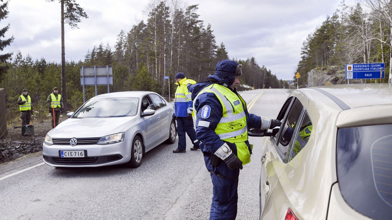 A Covid roadblock in Finland