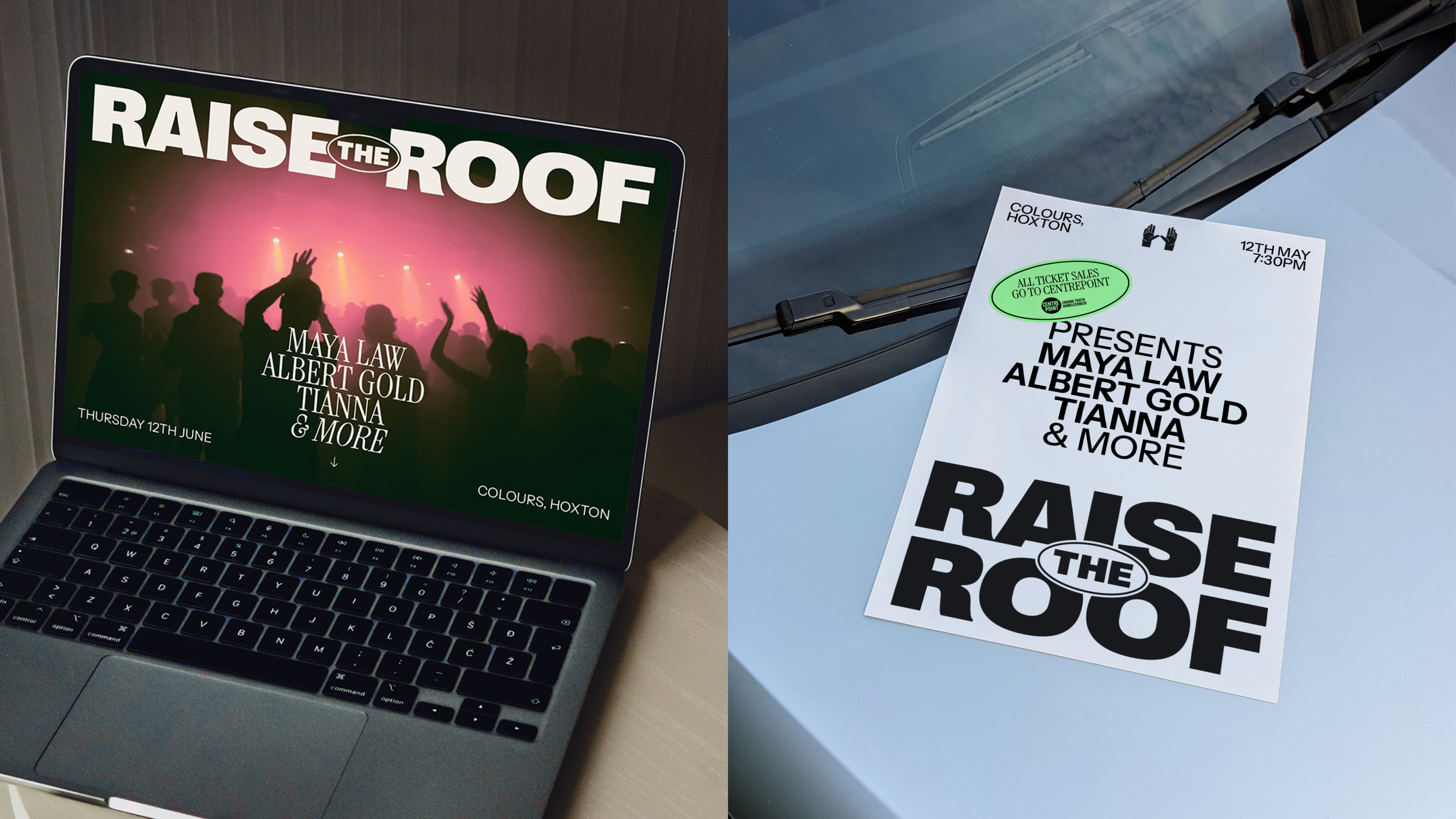 Raise the roof branding