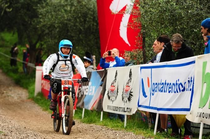 A rider at the Bike Festival Garda