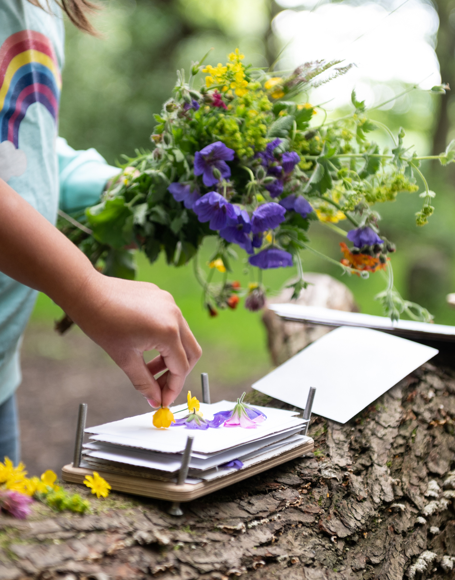 Flower press kit