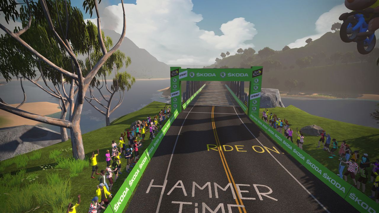 Zwift Tour de France Stage 2
