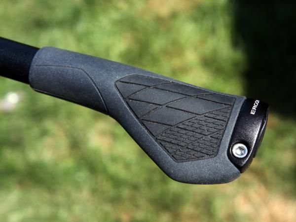 Ergon's new GS1 grip uses the same profile as its racer-spec grip but with softer rubber.