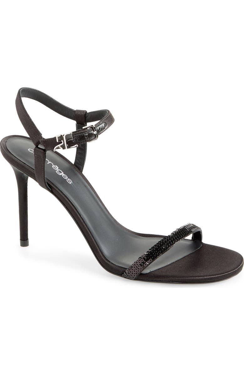 Ac Stud Sequin Sandal