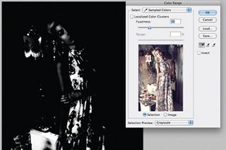 Retouch images with frequency separation: step 13