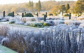 Trentham Gardens - The Italian Garden on a January Morning