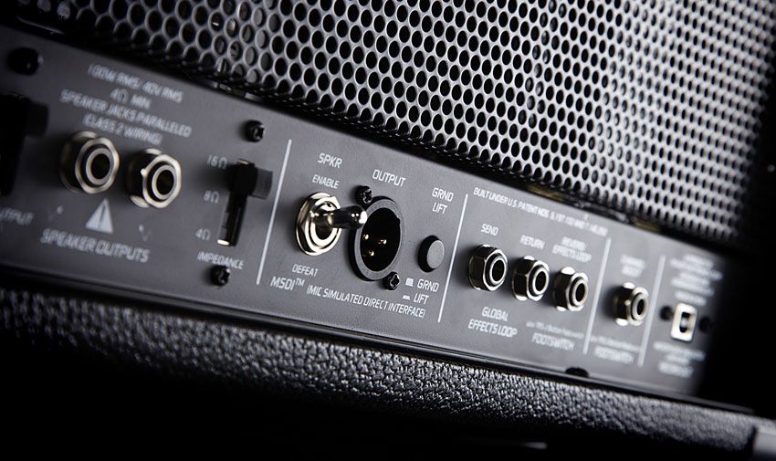 Peavey's clever MSDI output mimics the sound of a mic'd up speaker cabinet
