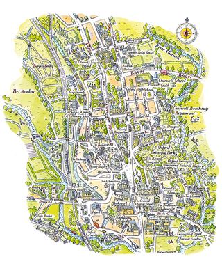 Map of Oxford