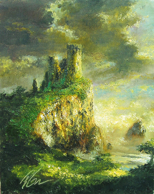 One of Bob's quick daily drawings, he used no references for this image